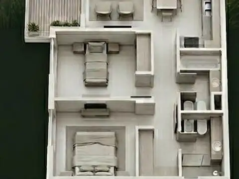 Departamento en Venta de 3 ambientes
