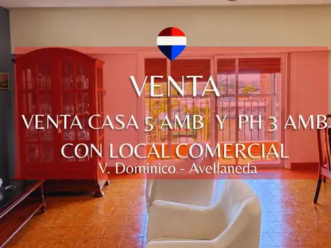 VENTA BLOQUE CASA  PH  GARAGE  COMERCIO AVELLANEDA