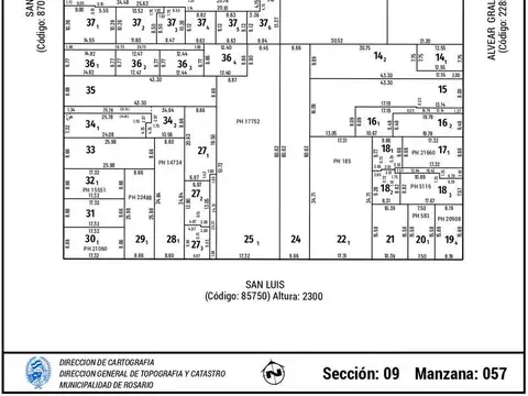 San Luis 2326 -  VENTA Terreno