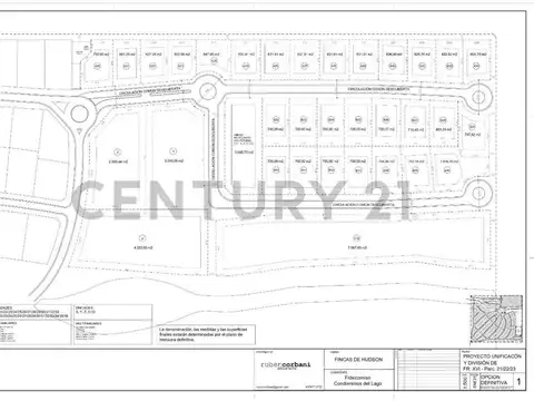 Terreno en Venta en Fincas de Hudson, USD 118.000