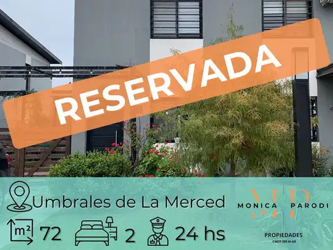 DÚPLEX EN ALQUILER EN UMBRALES DE LA MERCED II – TIPOLOGÍA A CON GALERÍA Y PARRILLA