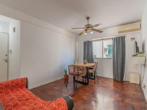 Departamento 2 ambientes con 1 baño