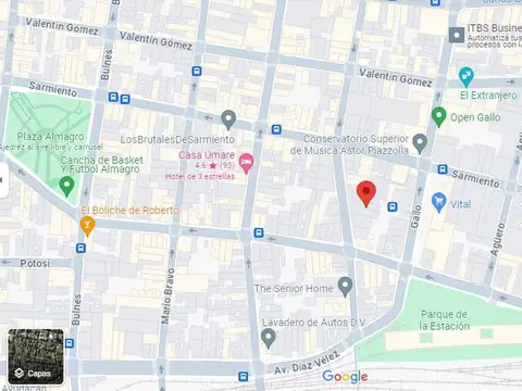 Bustamante y Sarmiento - Petit Hotel en Venta Ideal para construir - Almagro