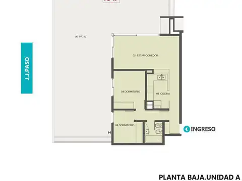Departamento en Venta de 3 dormitorios