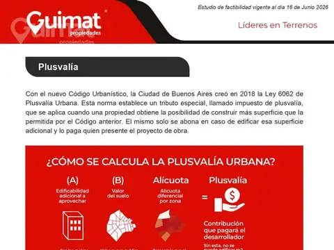 4 PARCELAS CON SALIDA A 3 CALLES  EN ESQUINA - Villa Urquiza- Lideres en Terrenos