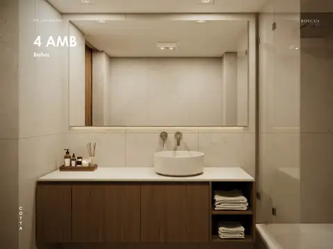 Departamento 2 ambientes con 1 baño