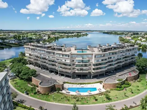 Departamento de 2 dormitorios con pileta vista al lago