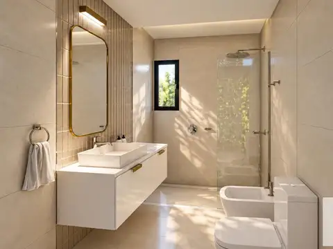 Departamento 3 ambientes con 2 baños