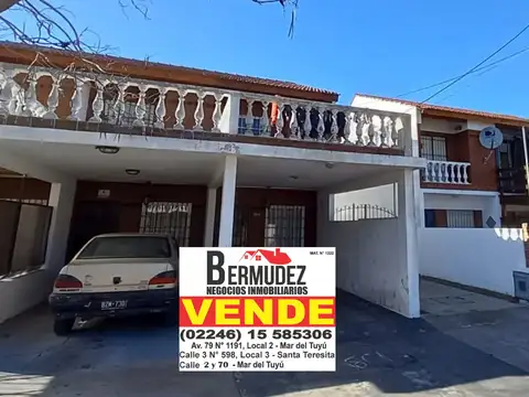 Triplex venta 4 amb Mar del tuyu calle 3 entre 63 y 64