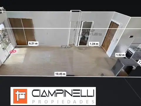 Departamento en Alquiler con 1 cochera
