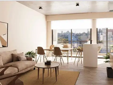 Venta Departamento 2/3 ambientes, 65.85 Mts, Gran Balcón. Flores. Financiación Directa