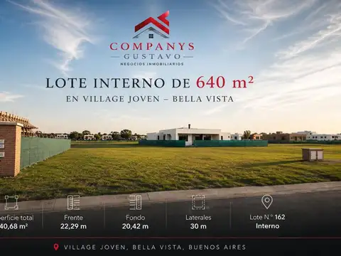 Terreno en Venta en Bella Vista, USD 109.000