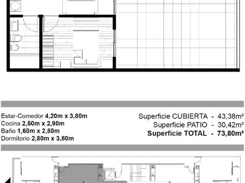 Departamento en Venta en Mataderos, USD 59.000