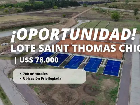 LOTE INTERNO SAINT THOMAS CHICO CANNING