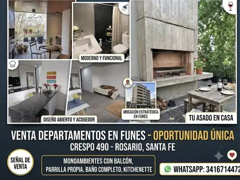 Departamento en Venta en Abasto, USD 111