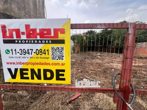 Terreno en Venta en Berazategui, USD 62.000