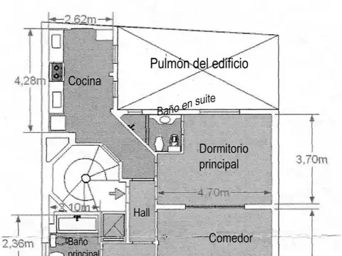 Departamento en Alquiler en Recoleta, USD 2.200