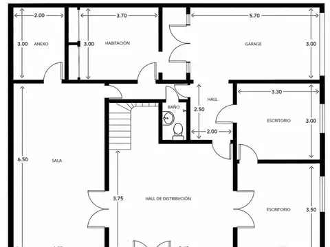 Departamento en Alquiler de 5 ambientes
