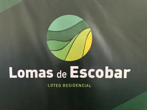 LOTES EN ESCOBAR, BARRIO ABIERTO TODOS LOS SERVICIOS