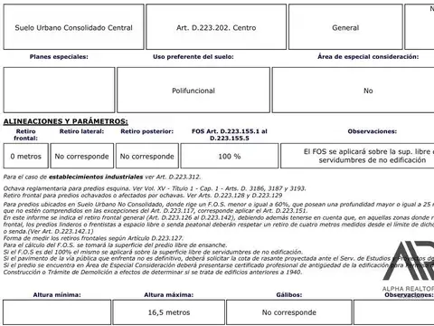 Terreno en Venta en Cordon , USD 220.000