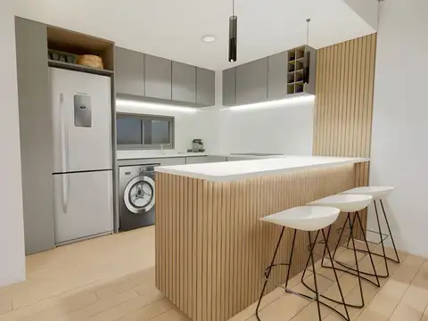 DEPARTAMENTO DE 3 AMBIENTES AL FRENTE EN VILLA URQ