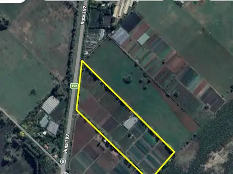 Excelente CAMPO 9 Has. RUTA 192 Capilla - Robles, AGROPECUARIO 200Mts de FRENTE A RUTA