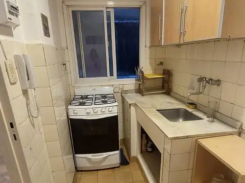 Departamento 2 ambientes con 1 baño