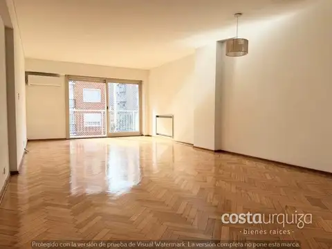Departamento en Martínez Centro, 3 dormitorios, dependencia 125 m2, Cochera, Baulera y Vigilancia