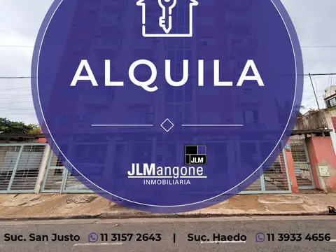 Departamento 2 ambientes con balcon