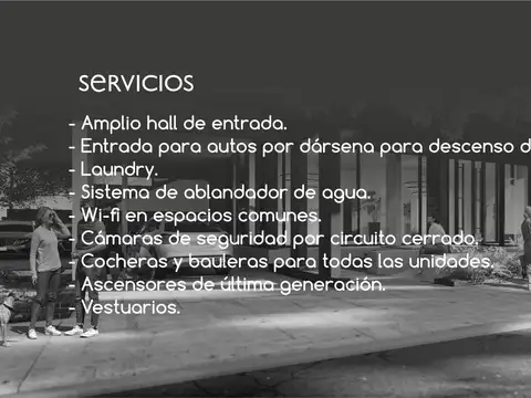 Exclusivo departamento en Los Troncos