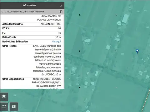 Terreno en Venta de 2500,0 m2