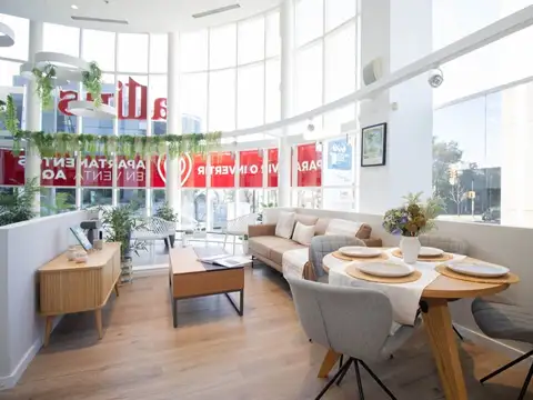 Departamento 2 ambientes con 1 baño