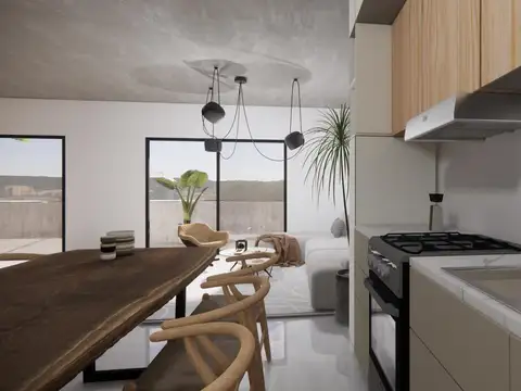 Moderno Departamento de 1 Ambiente en PERLA HOUSE (39 m² Totales)