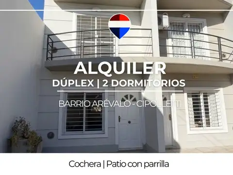 ALQUILER | DÚPLEX 2 Dormitorios | Bº ARÉVALO