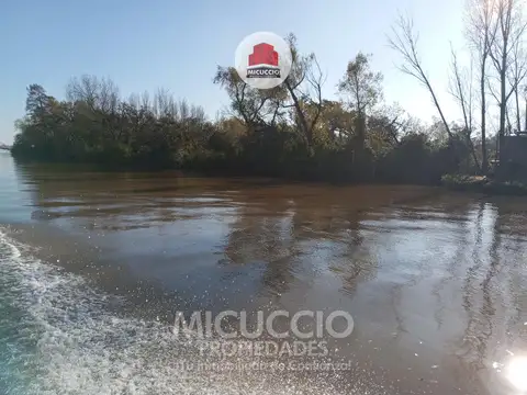 Fracciones de terreno en venta, Islas Campana, partido de Campana, sobre el Río Paraná. ACEPTA PERMUTA. ESCUCHA OFERTAS.