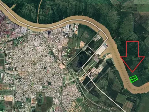 Fracciones de terreno en venta, Islas Campana, partido de Campana, sobre el Río Paraná. ACEPTA PERMUTA. ESCUCHA OFERTAS.