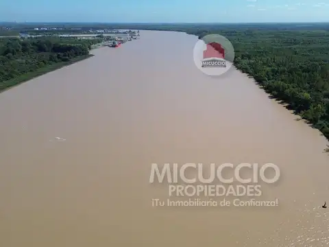 Fracciones de terreno en venta, Islas Campana, partido de Campana, sobre el Río Paraná. ACEPTA PERMUTA. ESCUCHA OFERTAS.