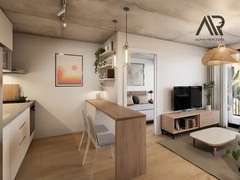 APARTAMENTO DE 1 DORMITORIO, CON TERRAZA. LA BLANQUEADA. ENTREGA mediados 2028