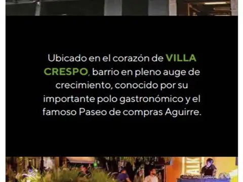 Departamento en Venta de 1 dormitorio