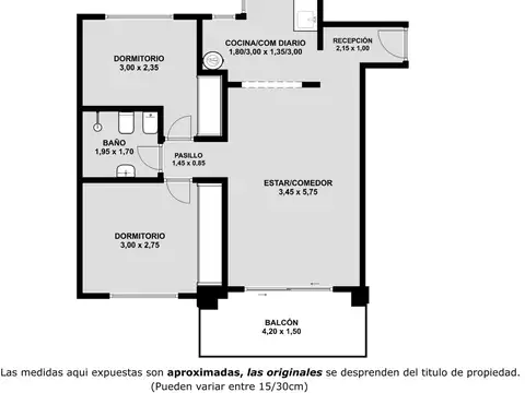 Departamento en Venta de 2 dormitorios