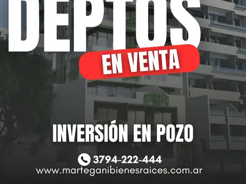 Departamentos MONOAMBIENTES, 1 Y 2 DORMITORIOS