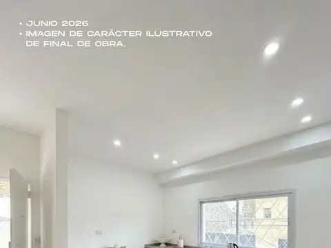 Departamento 3 ambientes con 1 baño