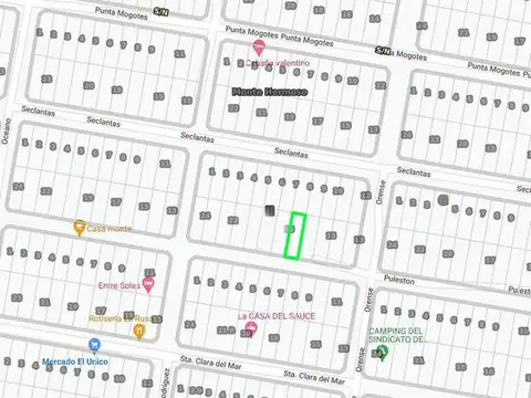 Terreno en Venta 11  mts Frente