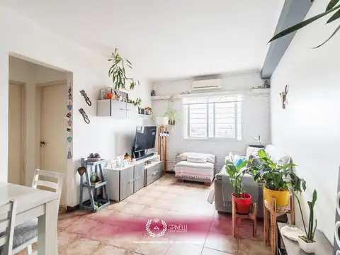 Departamento 2 ambientes con 1 baño