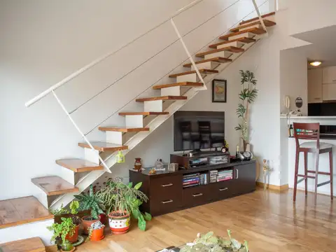 Departamento 2 ambientes con 2 baños