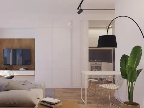 Venta. Monoambiente amplio divisible con amenities - Lourdes, Rosario.
