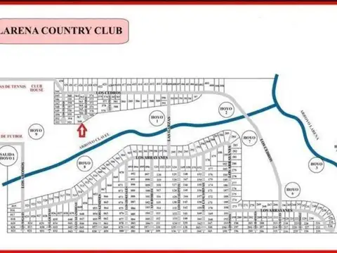 VIS. VENTA LOTE INTERNO EN BARRIO LARENA COUNTRY CLUB, PILAR