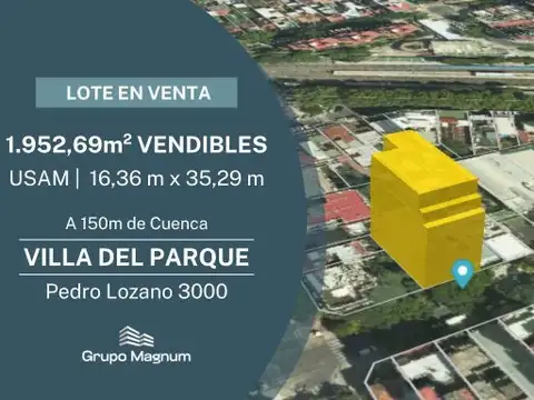 Terreno - Venta - Argentina, Capital Federal - Pedro Lozano 3026