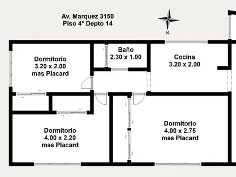 Departamento en Venta en San Isidro, USD 97.000
