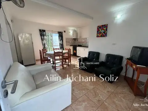Departamento de 3 Ambientes Amplio Amoblado en San Bernardo